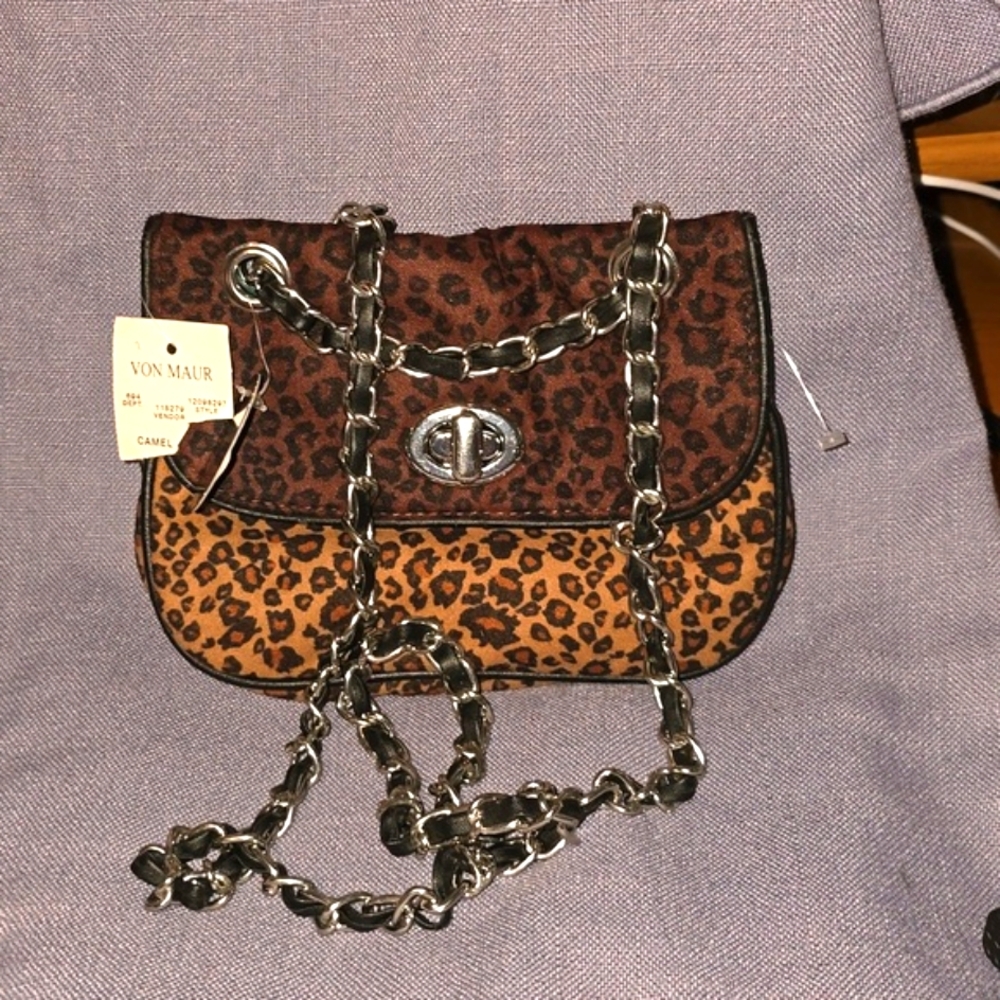 NWT Lululemon Athletica Animal Print Mini Bags in Black and Brown